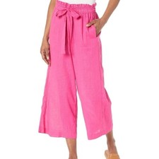 MICHAEL Michael Kors Women s Wide Leg Front Pants Pink Size S NWT