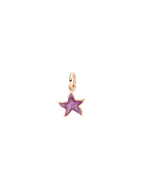 Purple Dodo Stellina Pendant DMC4008_STARS_EPV9R 9ct Rose Gold Enamel