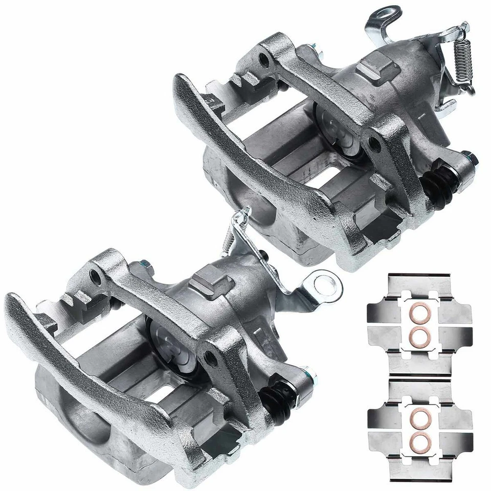 2x Pinza de freno de disco trasera izquierda y derecha para Jaguar Vanden Plas XJ8 2004-2005 Foto 2 de 4