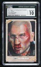 2017 The Walking Dead Evolution 1/1 Carlos Cabaleiro CGC 10 Auto Sketch p1l