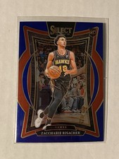 2024-25 Panini Select - Concourse Zaccharie Risacher #86 Blue (RC)