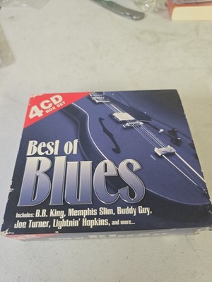 Music CD Best Of Blues 4 CD Box Set: Volumes 1, 2, 3, 4; Pre-Owned Ex Condition