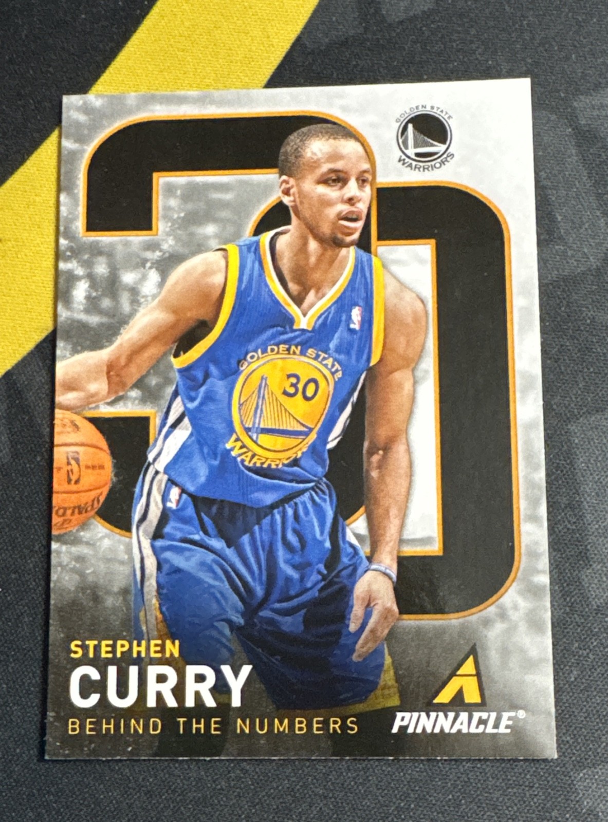 2013-14 Panini Pinnacle - Behind the Numbers Stephen Curry #10