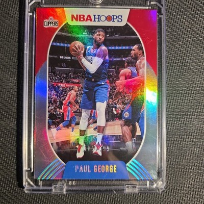 2020-21 Panini NBA Hoops - Paul George #97 Silver /199