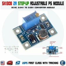 SX1308 Step-up 2-24V to 3-28V 2A DC-DC Boost Adjustable Power Converter Module