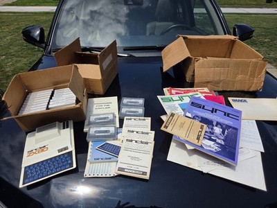 Sinclair ZX80 Computer Untested Vintage 1980 Home Computer Plus Manuals & Extras