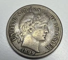1899-P Barber Dime 90% Silver - R22