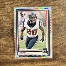 Ed Reed 2020 Panini Donruss Optic Prizm Houston Texans #125 NFL