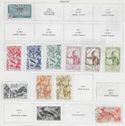 11 Togo Stamps from Quality Old Antique Album 1943-1944