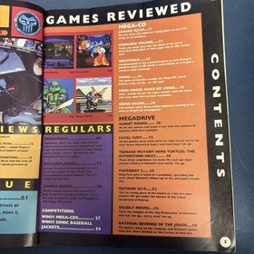 Megatech (Sega) Magazine April 1993 #16 - Mega CD outrun fatal fury sewer shark