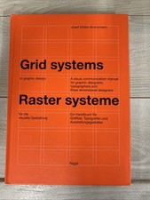 Grid systems in graphic design: A - Hardcover, by Müller-Brockmann Josef - B4