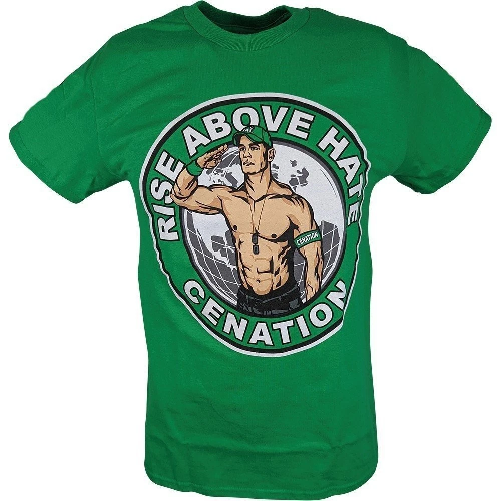 T-shirt WWE John Cena Catch Wrestling - Noir Neon Taille S&M Homme