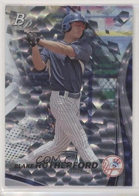 2017 Bowman Platinum Top Prospects Ice Blake Rutherford #TP-BR 1c7