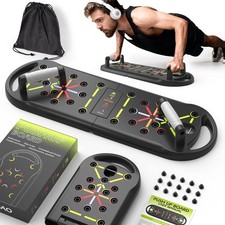 Push Up Board Fitness, Workout Home Gym Equipment, 20 in 1 Exercise Pushup Ba...