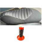 Vespa GTS GTV 125 300 310 Sitzbank schwarze Naht handgefertigt von pezzo-unico