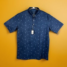 johnnie-O Shaka Printed Golf Polo Lake Performance Youth Boys Size 16 Shirts NWT