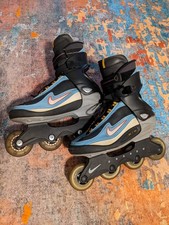 Vintage 90s Nike Zoom Air Carbon Inline Roller Skates Blades Vtg