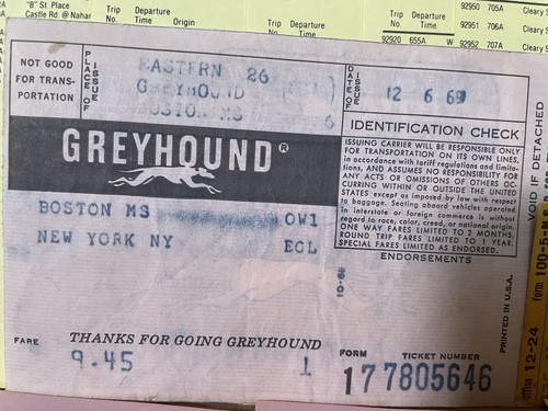 Vintage lot travel ephemera Greyhound Pullman Maps Time Tables 60's-80's Rail - Picture 4 of 8