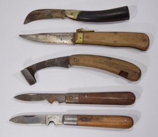 uralte TASCHENMESSER SAMMLUNG Spezialklingen Schäfer Remscheid Klappmesser Set