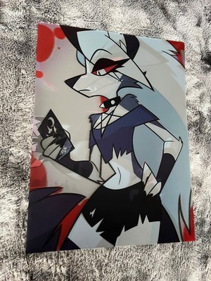 Helluva Boss Official 2022 Loona 3D Changing Lenticular Poster Vivziepop