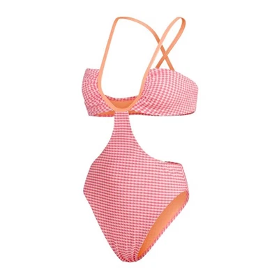 Speedo - Maillot de bain 1 pièce motif/style à carreaux - Femme (GT49802) - Photo 1/4