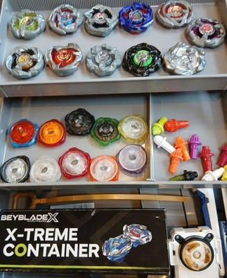 Beyblade X Blades Ratchet Bit Launcher Set Lot Authentic Rare Vintage