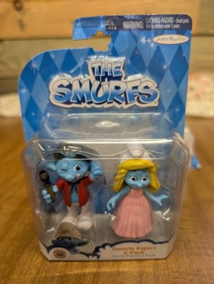 2-Pack Smurf Movie Figures - Smurfette & Painter   3  - NRFP