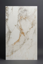 Velvet White Polished Porcelain Tiles - Marble Effect | GVT | 35 Boxes