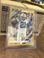 Panini Donruss 2019 Ezekiel Elliott #75 Press Proof Gold /25 Cowboys NFL