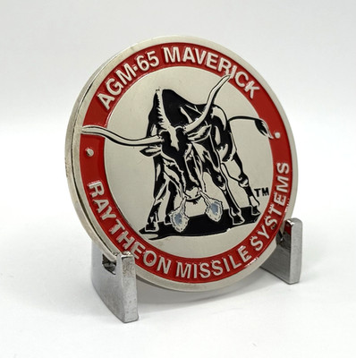 Challenge Coin - Raytheon AGM-65 Maverick Air Warfare Missile Systems