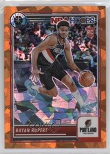 2023 Panini NBA Hoops Premium Stock Orange Ice Prizm /125 Rayan Rupert #155 11ng