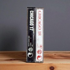 Lot of 2 CHICAGO Cassettes Tapes Chicago 17  18