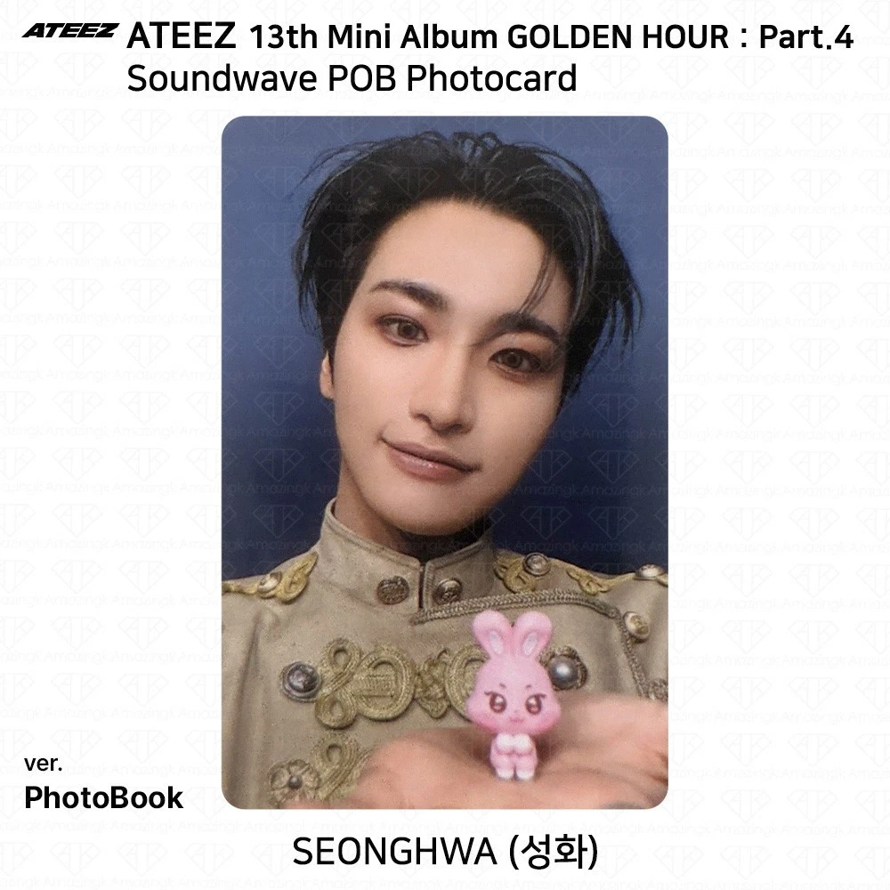 Seonghwa - GOLDEN HOUR: Part.4 POB photocard photocard
