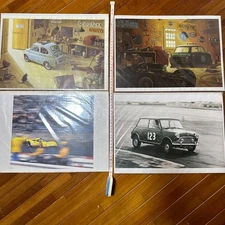 Fiat Abarth Mini Cooper Illustrated Book Unopened Used Japan WWC