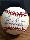 FRED LYNN 7 SIGNED AUTOGRAPHED OAL BASEBALL!  Red Sox!  "75 MVP & ROY"!