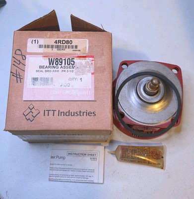 NEW BELL & GOSSETT W89105 A00 4RD80 Seal Bearing Assembly PR - 2 1/2, 3LD, 3HD