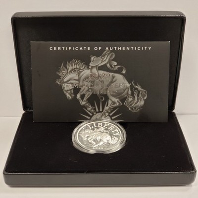 2022 American Liberty 1 oz .999 Silver Medal Proof - OMP COA - SKU