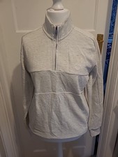 Mens Lincoln Size Medium White Long Sleeved Jumper