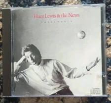 Huey Lewis & the News - Small World CD Chrysalis CDP 32 1622-2 Nimbus Made in UK
