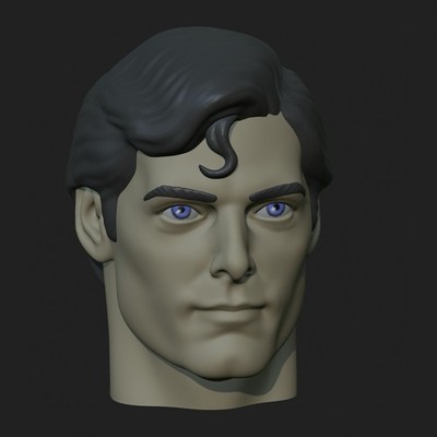 Chris Man Custom Action Figure Head 1:9 or 1:6 Mego