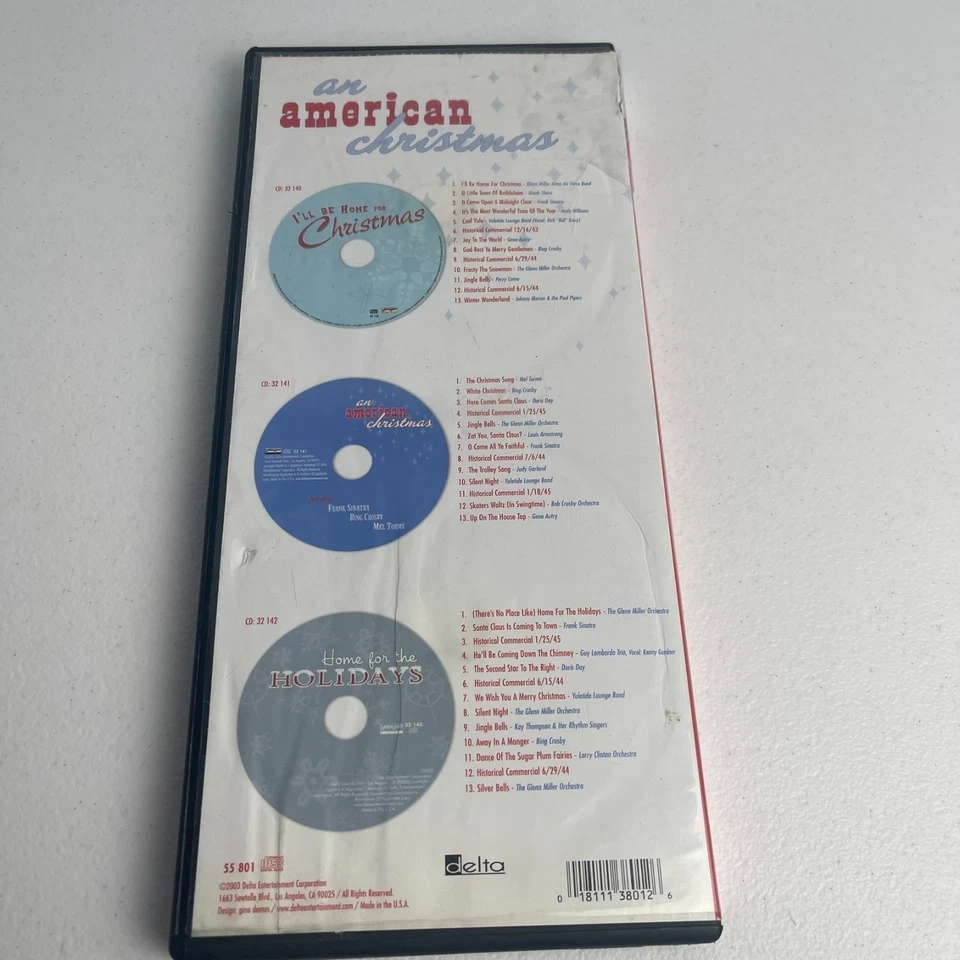 An American Christmas CD Set - Crosby Sinatro Como Foto 2 de 4