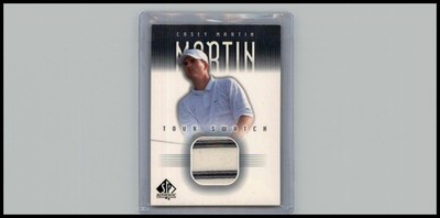 2001 SP Authentic #CM-TS Casey Martin Tour Swatch