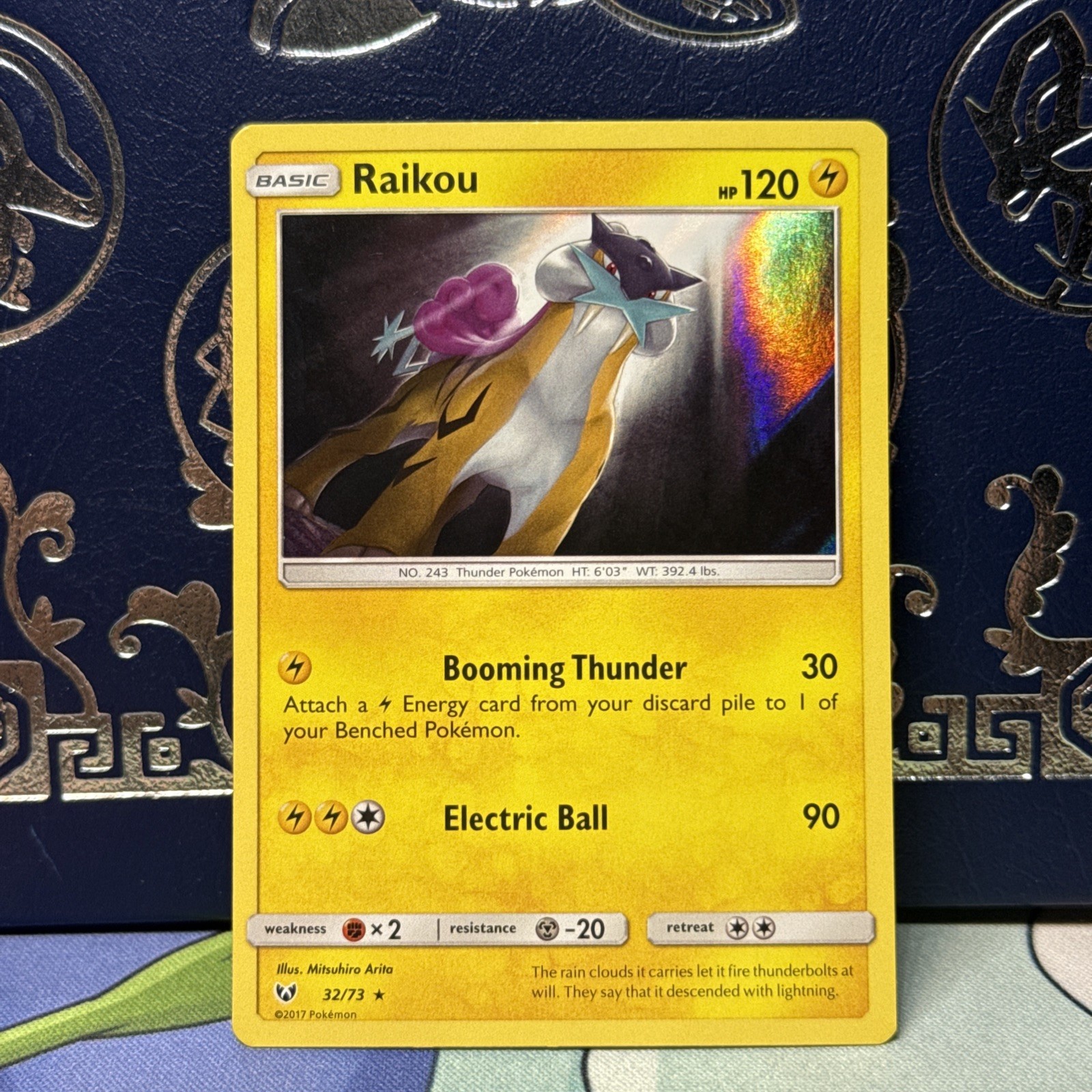 Raikou Holo Rare Shining Legends 32/73 NM