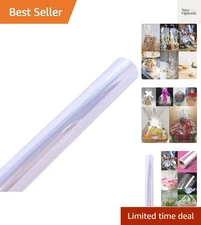 Crystal Clear Cellophane Wrap 100 Ft x 16 In -  2.3 Mil Food Grade