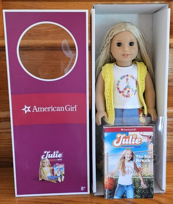 American Girl Doll Julie 1974 Bell Bottoms Peace Sign Out Fit