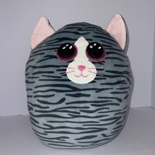 TY Squish-A-Boos Plush - KIKI the Kitty Cat 12”