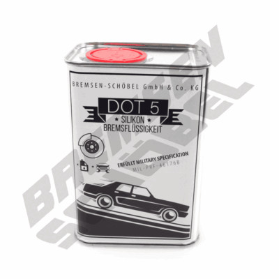 Silikon Bremsflüssigkeit DOT5 1Liter Brake Fluid DOT5 1Liter