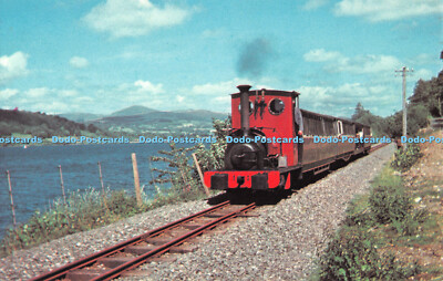 R488973 Maid Marian at Pant yr Hen Felin Bala See Eisenbahn Foto Präzisionsgrenze
