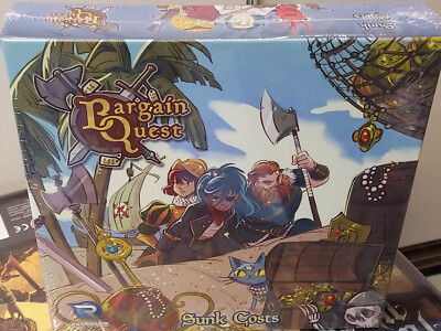Bargain Quest: Sunk Costs Expansion - Renegade Games Board Game New!