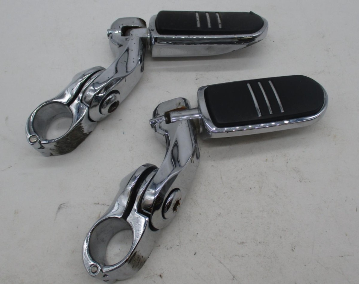 Harley Davidson Pair of Streamliner Highway Pegs with Engine Guard